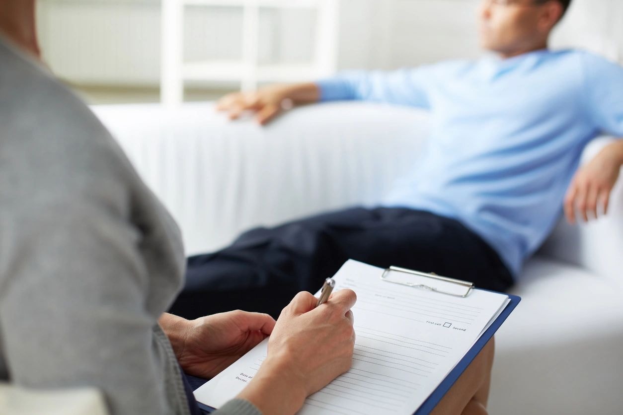 Sesión de terapia EMDR