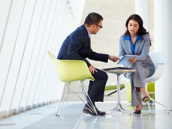 Sesión de coaching profesional